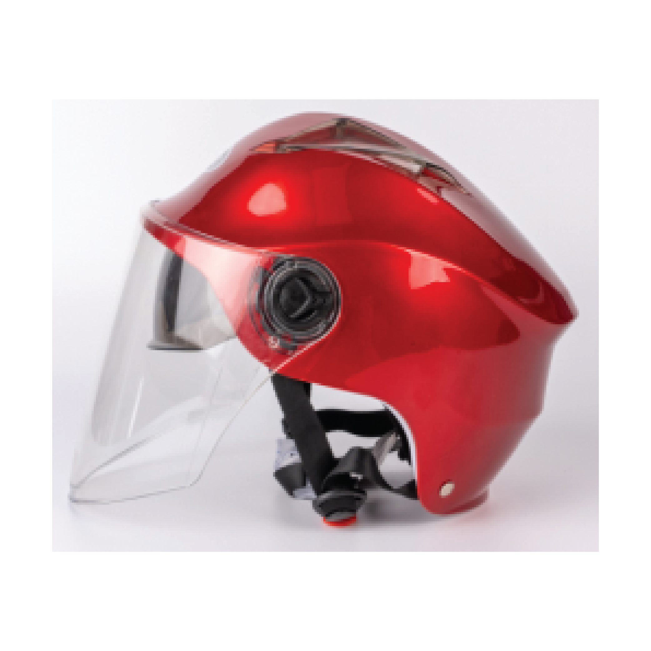 TVS XPOD PRIMUS Single Visor - Red Black